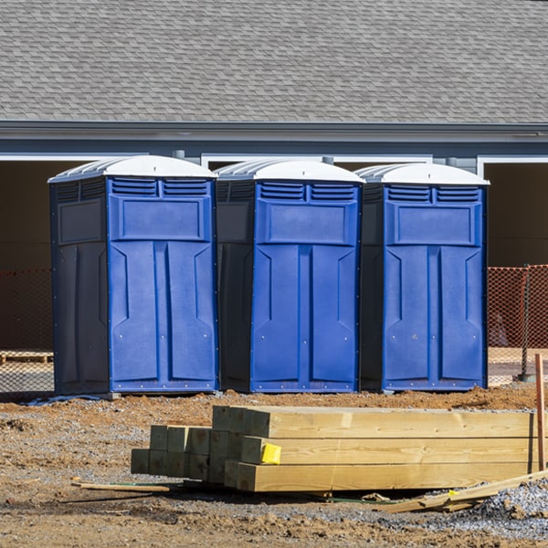 is there a specific order in which to place multiple portable restrooms in Selma Texas